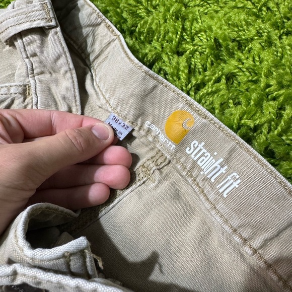 Tan Baggy Carhartt Jeans - Picture 6 of 6